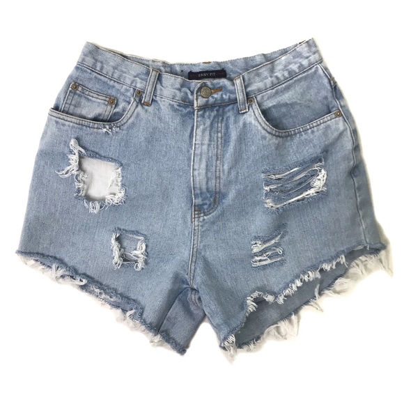 90s jean shorts